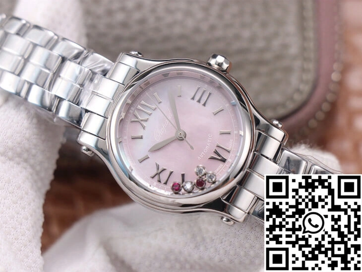 Chopard Happy Sport 278573 YF Factory Pink Dial BestValue 1692