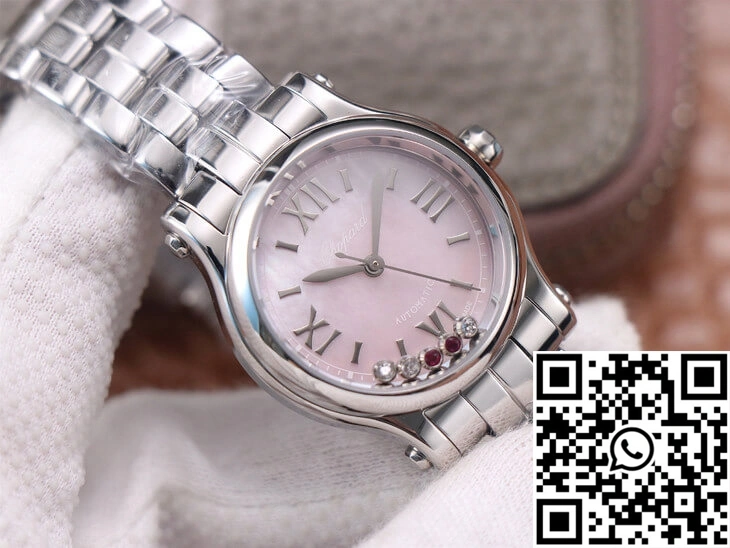 Chopard Happy Sport 278573 YF Factory Pink Dial BestValue 1692