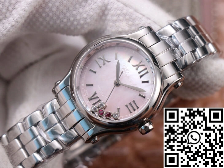Chopard Happy Sport 278573 YF Factory Pink Dial BestValue 1692