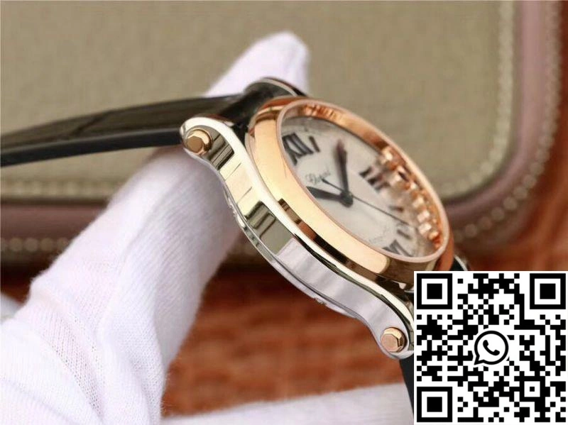 UrbanChic Chopard Happy Sport 36MM Automatic Rose Gold Diamonds YF Factory 274808- 1696