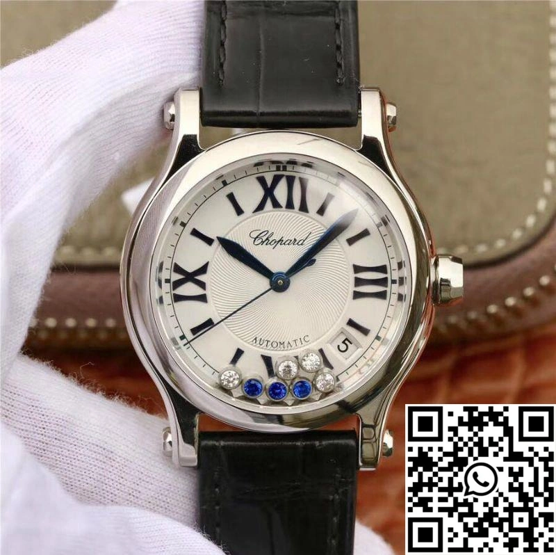 Upgraded Chopard Happy Sport 36MM Automatic Stainless Steel Diamonds YF Factory 278559- 1697