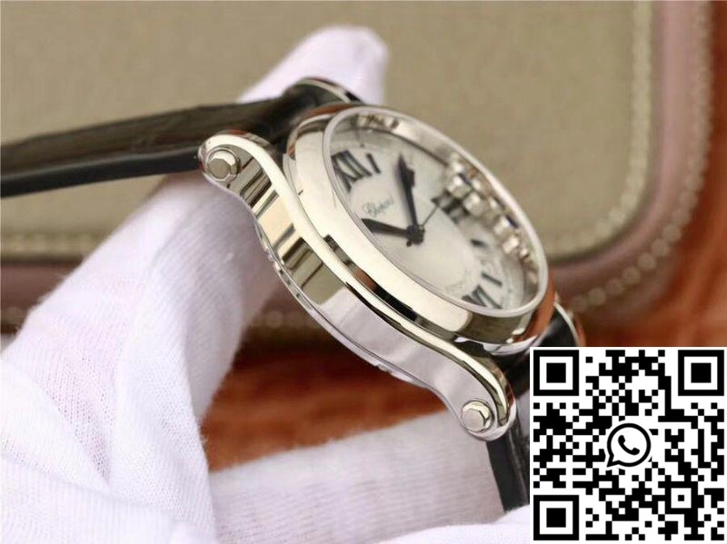 Upgraded Chopard Happy Sport 36MM Automatic Stainless Steel Diamonds YF Factory 278559- 1697
