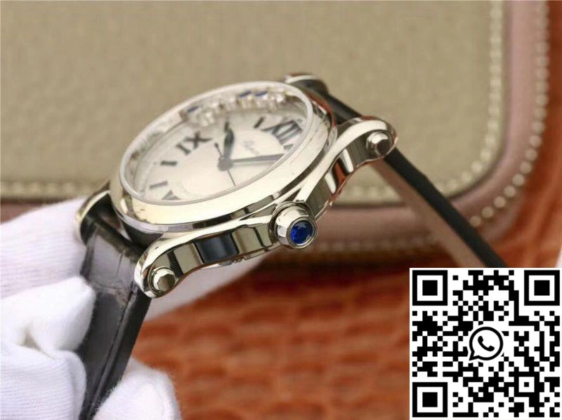 Upgraded Chopard Happy Sport 36MM Automatic Stainless Steel Diamonds YF Factory 278559- 1697