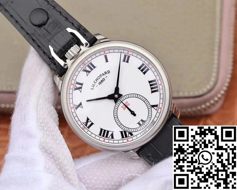 Chopard L.U.C 161923-1001 Louis Ulysse White Dial Neat 1702