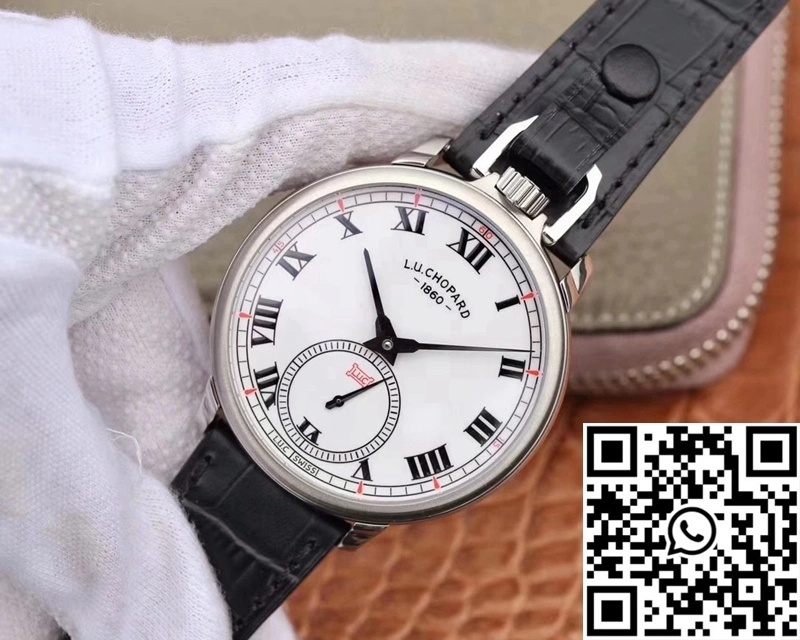 Chopard L.U.C 161923-1001 Louis Ulysse White Dial Neat 1702