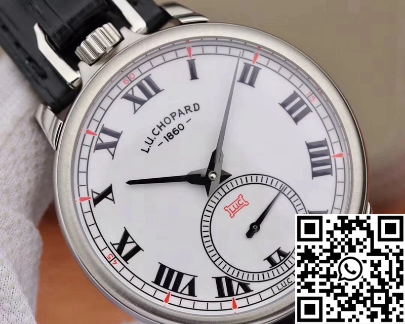 Chopard L.U.C 161923-1001 Louis Ulysse White Dial Neat 1702