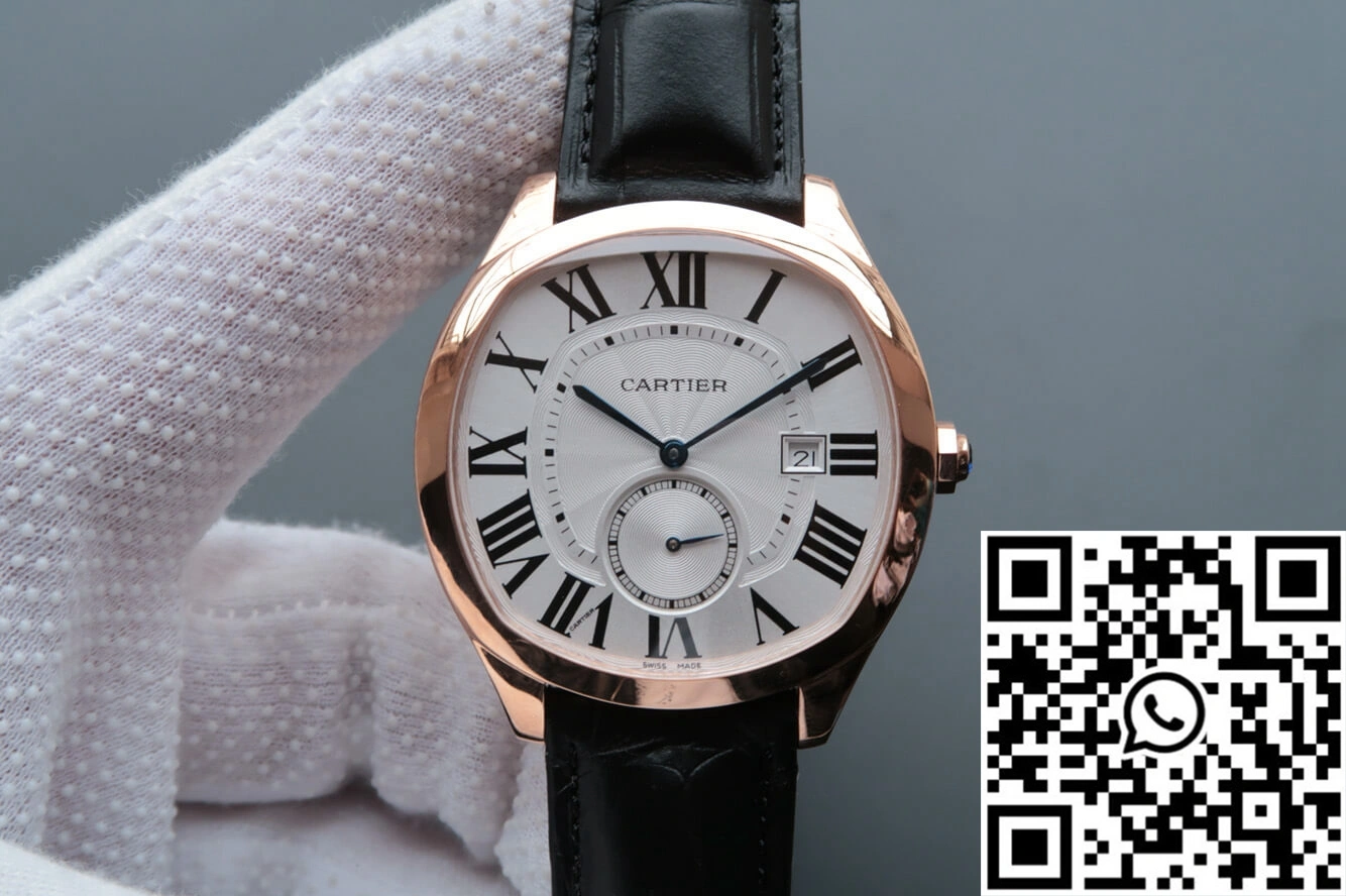 Stylish Drive De Cartier WGNM0003 V6 Factory Silver Dial 1403