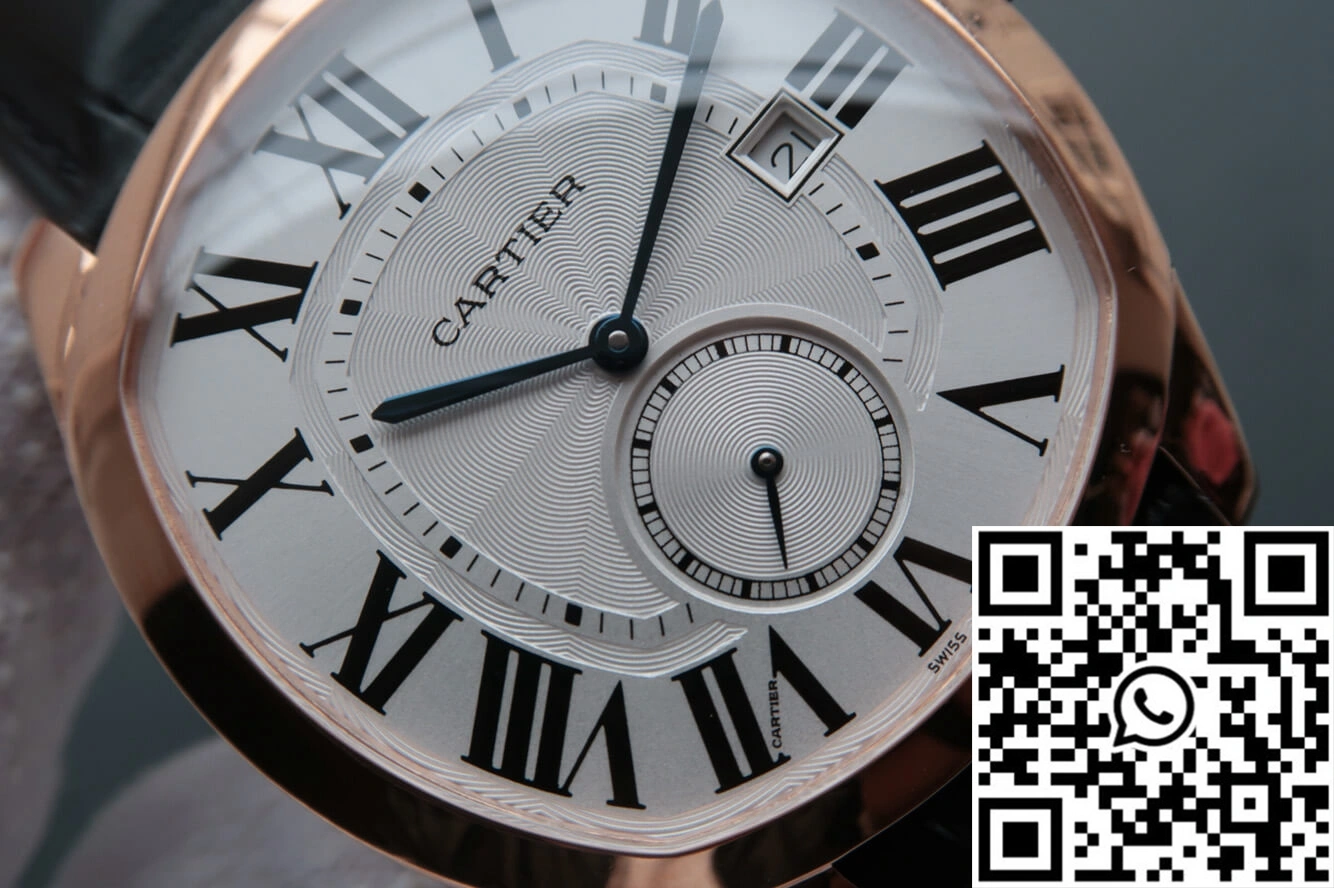 Stylish Drive De Cartier WGNM0003 V6 Factory Silver Dial 1403