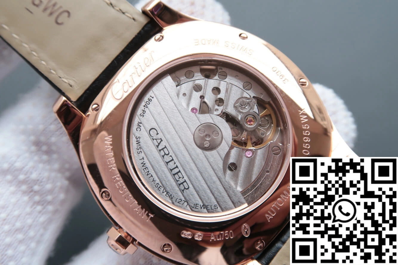 Stylish Drive De Cartier WGNM0003 V6 Factory Silver Dial 1403