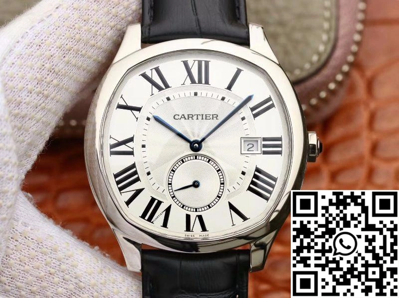 HighQuality Drive De Cartier WSNM0004 GS Factory White Dial 1404