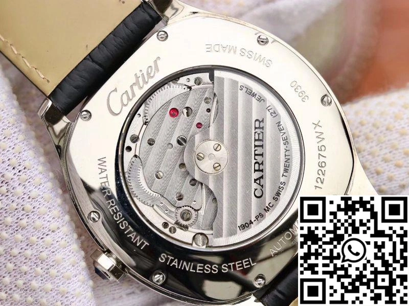 HighQuality Drive De Cartier WSNM0004 GS Factory White Dial 1404