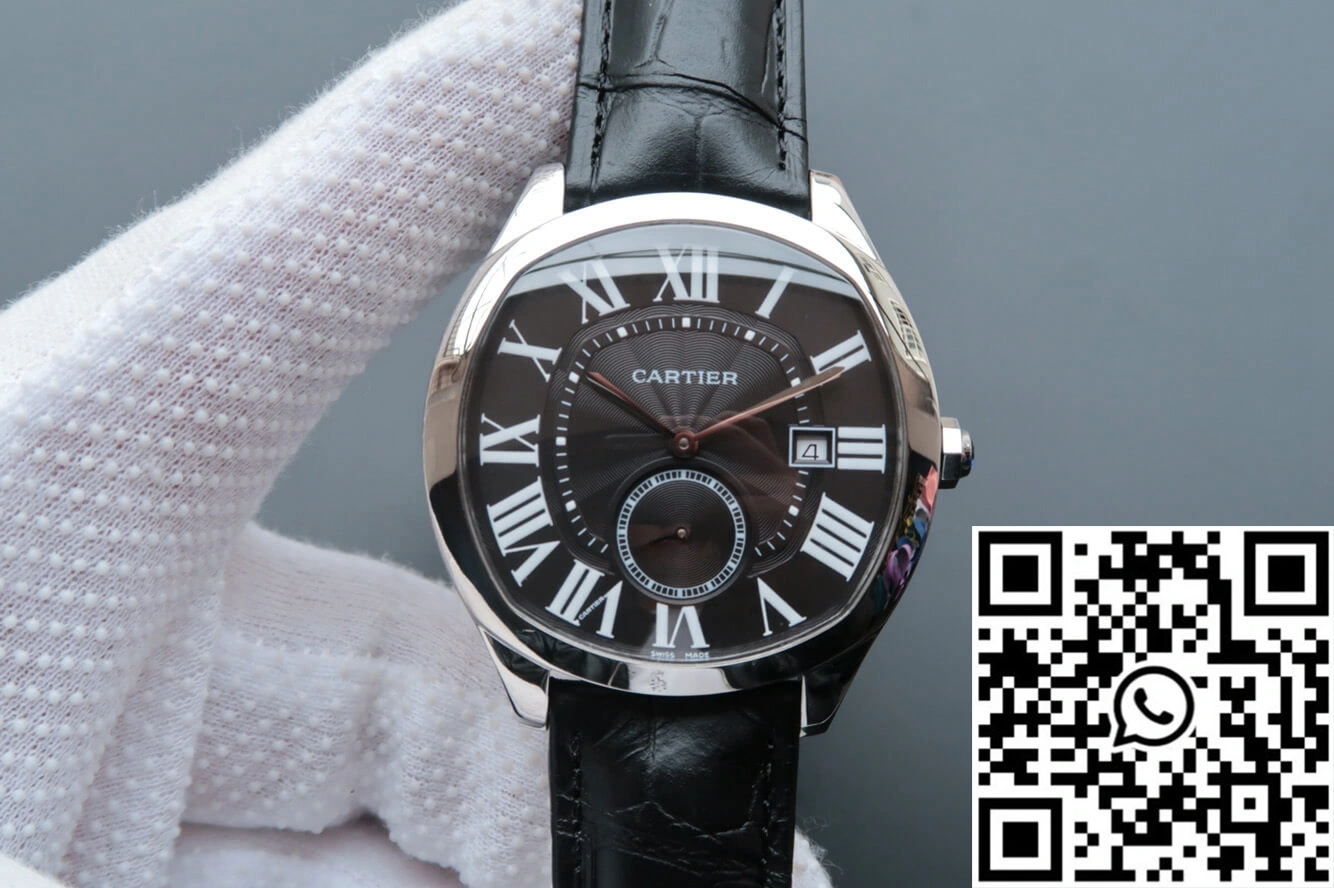 Drive De Cartier WSNM0009 V6 Factory Black Dial FreshLook 1401