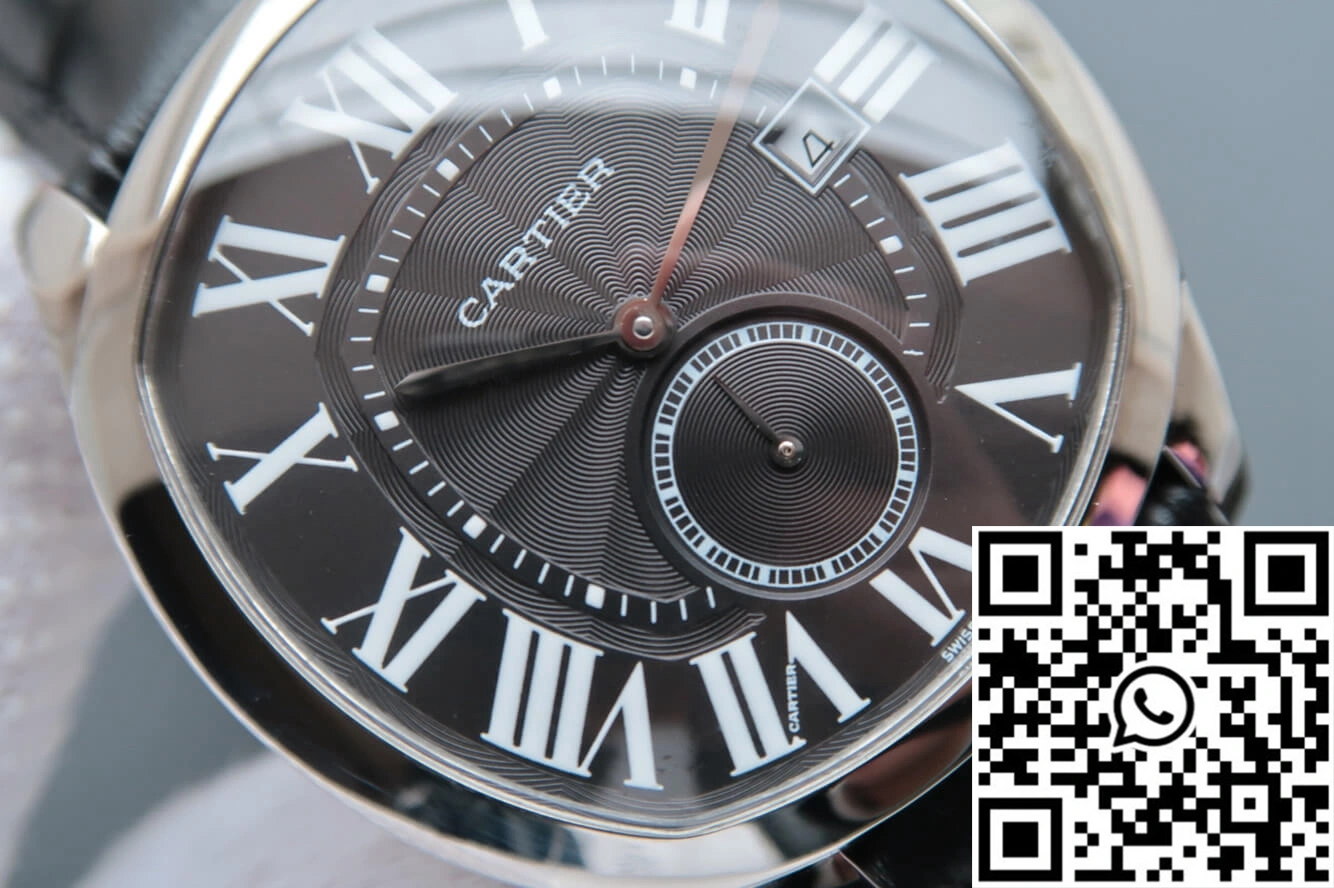 Drive De Cartier WSNM0009 V6 Factory Black Dial FreshLook 1401