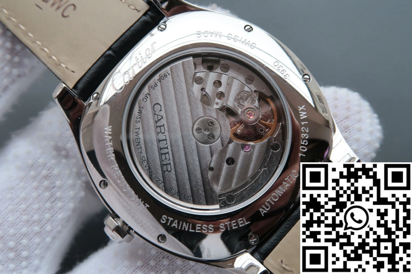 Drive De Cartier WSNM0009 V6 Factory Black Dial FreshLook 1401