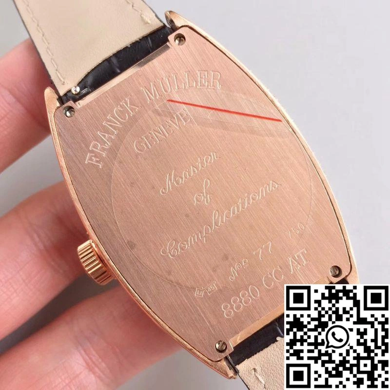 DailyWear Franck Muller 8880 SC DT Rose Gold Diamonds Dial 1708