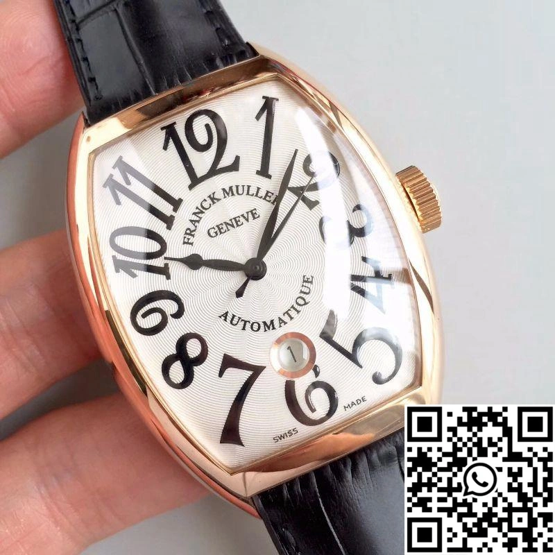 Vibrant Franck Muller Casablanca Date 8880 C DT GF Factory V2 Silver Dial 1705