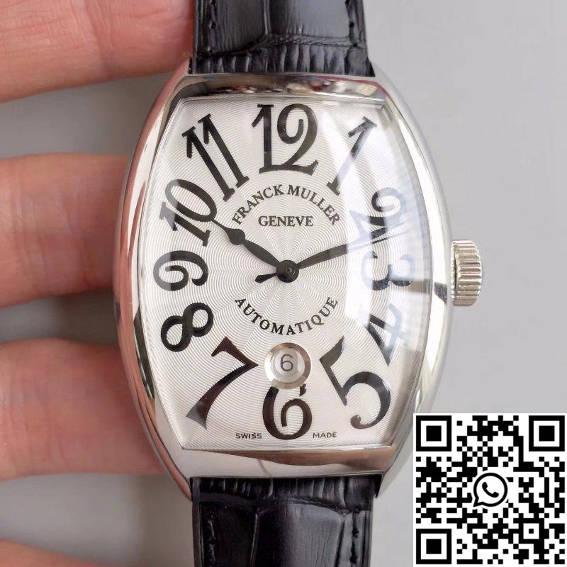 Vibrant Franck Muller Casablanca Date 8880 C DT GF Factory V2 Silver Dial 1705