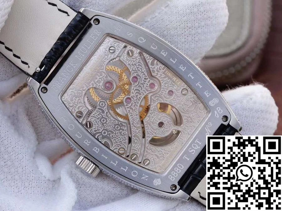 Premium Franck Muller Crazy Color Dreams Tourbillon 8880 Black Dial 1703