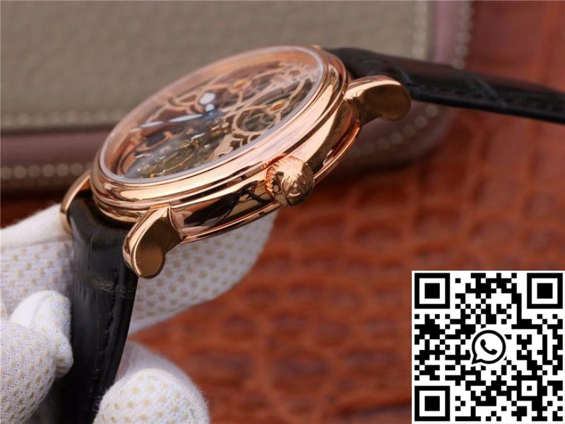 Attractive Franck Muller Giga Tourbillon 18K Rose Gold Skeleton Dial 1710