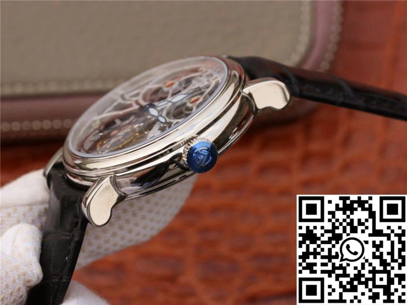 Franck Muller Giga Tourbillon 7048 T G SQT BR Silver Skeleton Dial Minimalist 1709