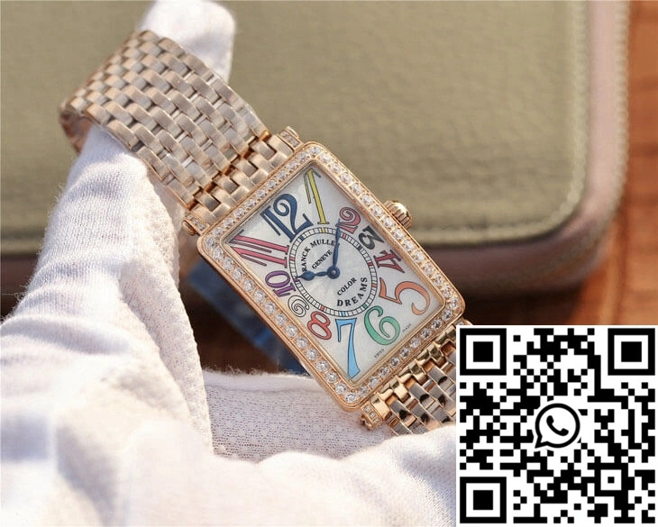 Franck Muller LONG ISLAND 952 Ladies ABF Factory Rose Gold With Diamonds Cozy 1712