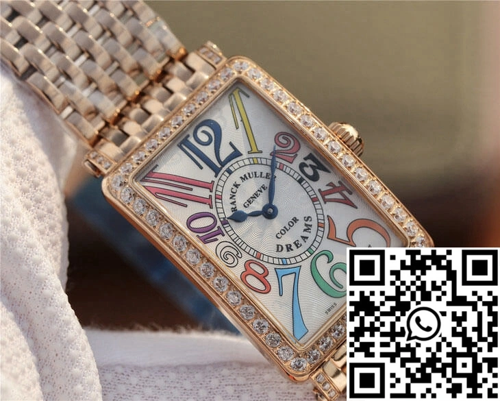 Franck Muller LONG ISLAND 952 Ladies ABF Factory Rose Gold With Diamonds Cozy 1712