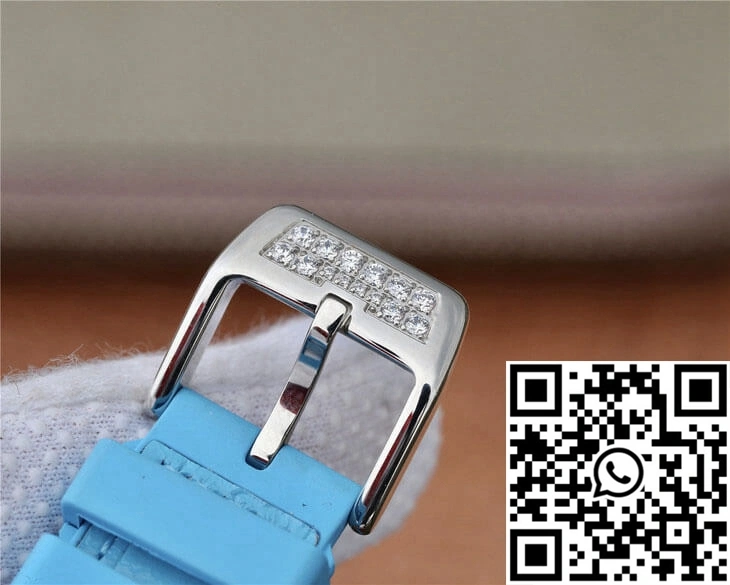Durable Franck Muller Ladies Collection V 32 SC AT FO D CD (BL) ABF Factory Diamond-set Bezel 471