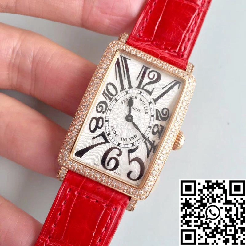 SoftTouch Franck Muller Ladies Long Island 1952 952 QZ D CD GF Factory Silver Dial 1711