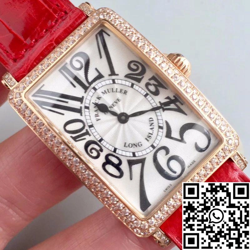 SoftTouch Franck Muller Ladies Long Island 1952 952 QZ D CD GF Factory Silver Dial 1711