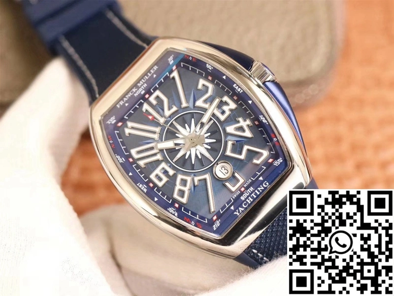QuickDry Franck Muller MEN’S Collection V45 SC DT AC BL Yachting ZF Factory Blue Dial 2194