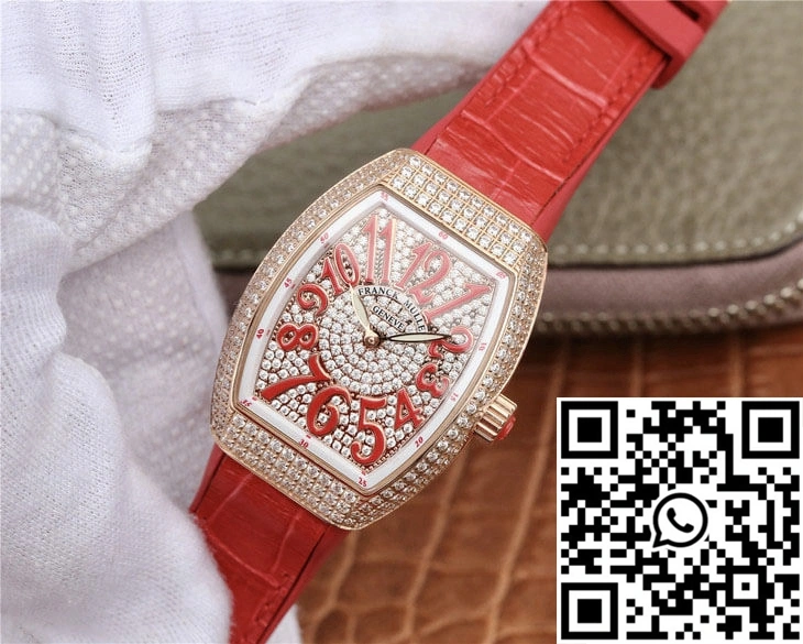 SoftTouch Franck Muller Vanguard Ladies ABF Factory Diamond Case 1727