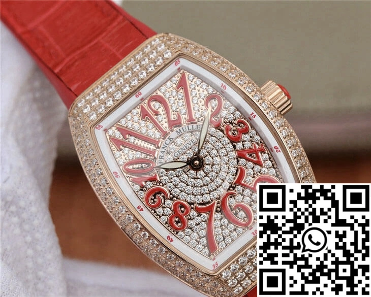 SoftTouch Franck Muller Vanguard Ladies ABF Factory Diamond Case 1727