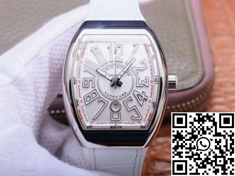 Franck Muller Vanguard V 45 SC DT 5N BC ZF Factory White Dial Vibrant 1731