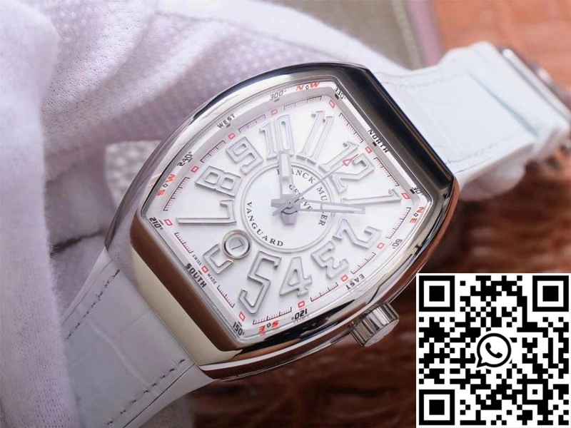 Franck Muller Vanguard V 45 SC DT 5N BC ZF Factory White Dial Vibrant 1731