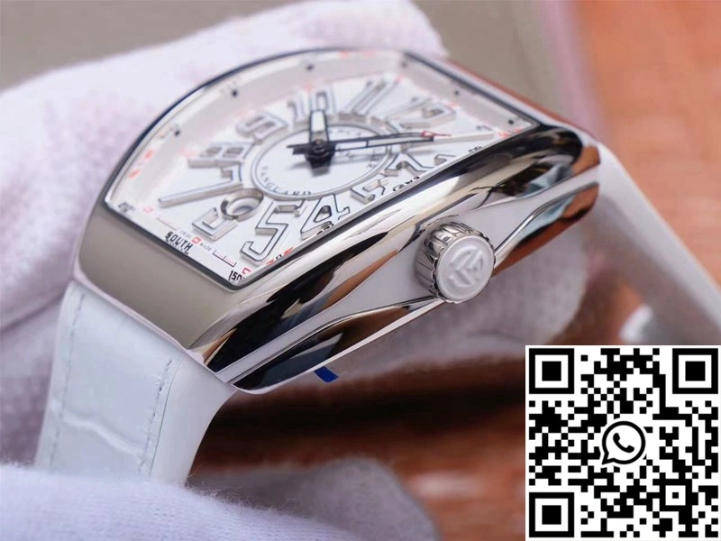 Franck Muller Vanguard V 45 SC DT 5N BC ZF Factory White Dial Vibrant 1731