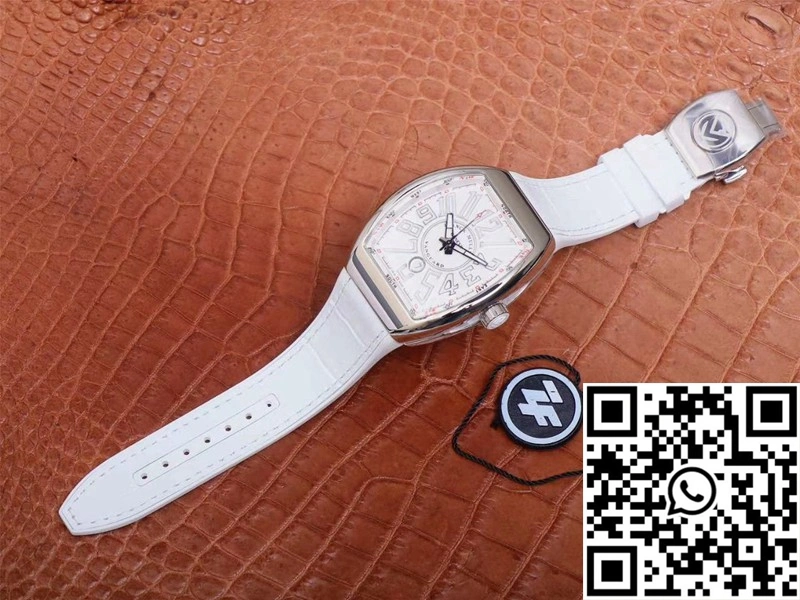 Franck Muller Vanguard V 45 SC DT 5N BC ZF Factory White Dial Vibrant 1731