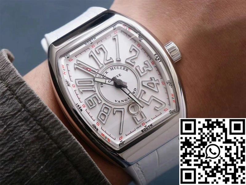 Franck Muller Vanguard V 45 SC DT 5N BC ZF Factory White Dial Vibrant 1731