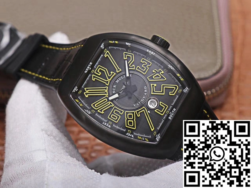 Franck Muller Vanguard V.45.SC.DT.TT.NR.BR.JA ZF Factory Black Dial Colorful 1722