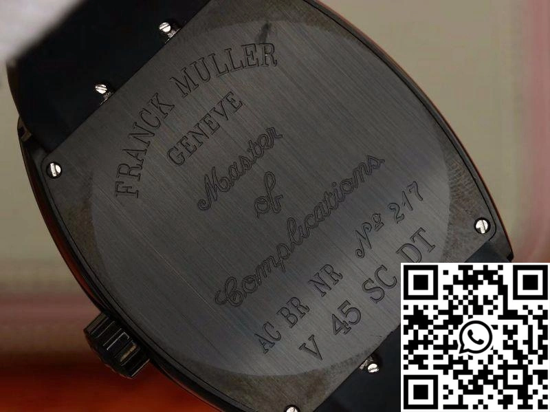 Flexible Franck Muller Vanguard V45-05 Black Dial 1720