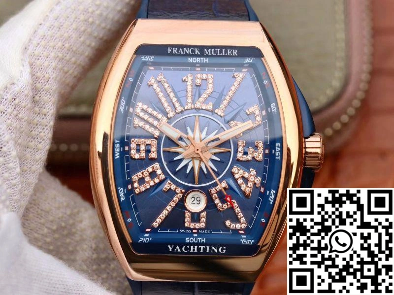 Franck Muller Vanguard V45 25th Anniversary Blue Dial RelaxedFit 1734