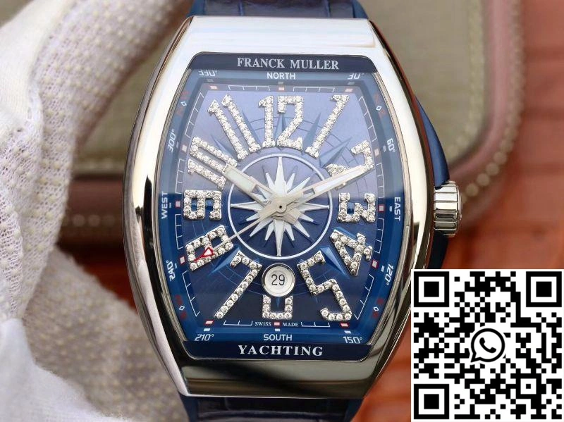 Versatile Franck Muller Vanguard V45 45MM Blue Dial 1724