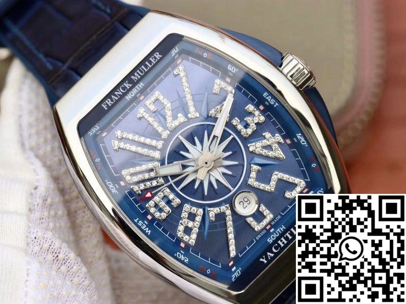 Versatile Franck Muller Vanguard V45 45MM Blue Dial 1724