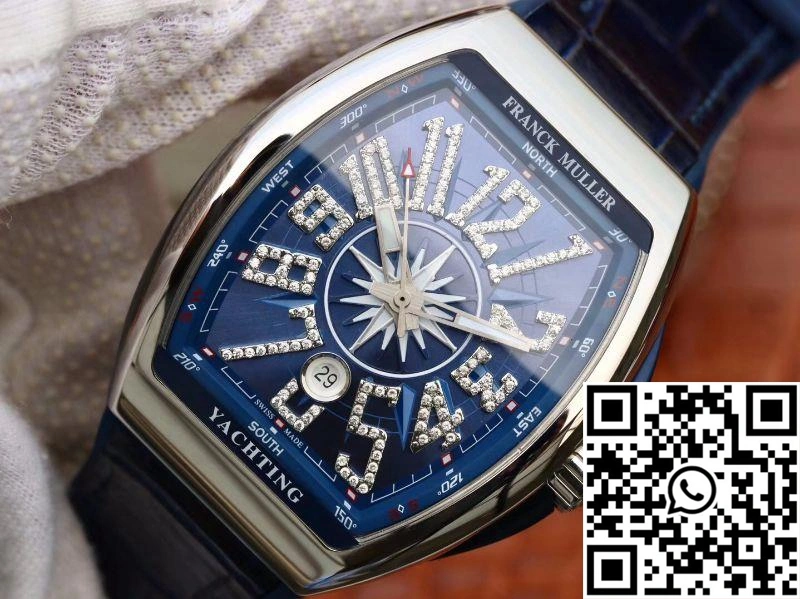 Versatile Franck Muller Vanguard V45 45MM Blue Dial 1724