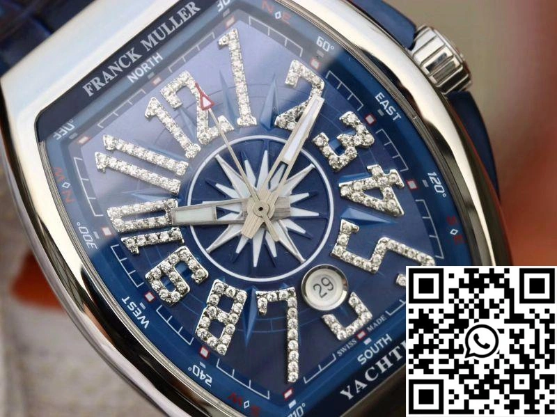 Versatile Franck Muller Vanguard V45 45MM Blue Dial 1724