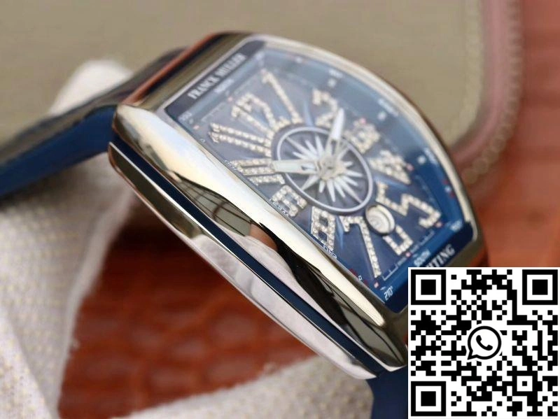 Versatile Franck Muller Vanguard V45 45MM Blue Dial 1724