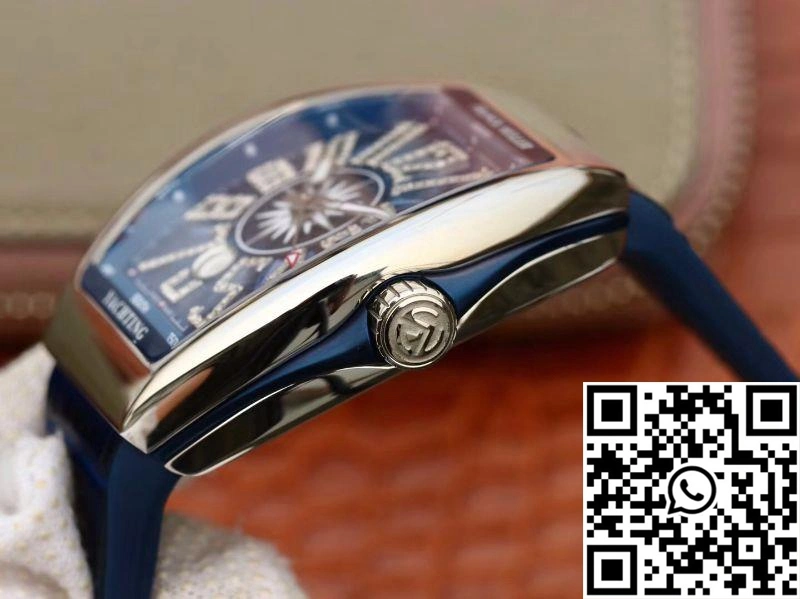 Versatile Franck Muller Vanguard V45 45MM Blue Dial 1724