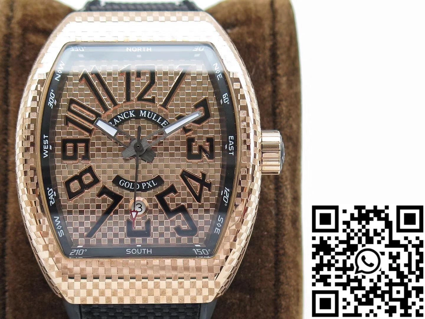 Franck Muller Vanguard V45 Rose Gold Dial FastDry 1715