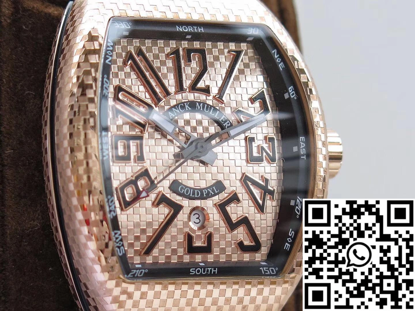 Franck Muller Vanguard V45 Rose Gold Dial FastDry 1715
