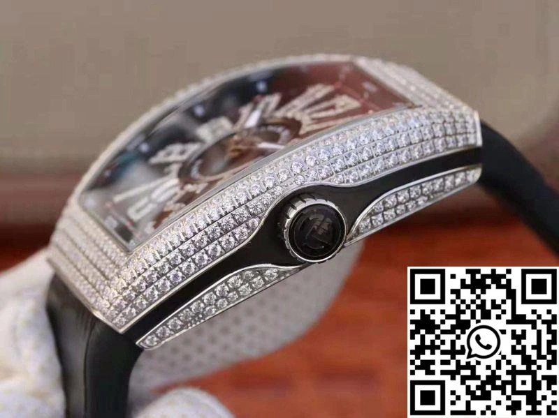 Unique Franck Muller Vanguard V45.SC.DT.D.NBR.CD.5N.NR Black Dial 1721