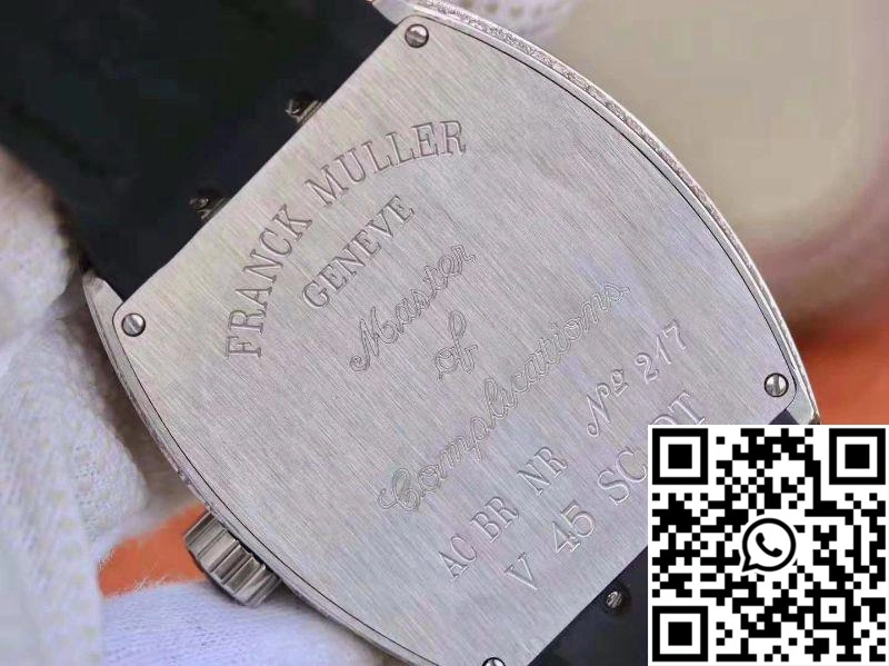 Unique Franck Muller Vanguard V45.SC.DT.D.NBR.CD.5N.NR Black Dial 1721